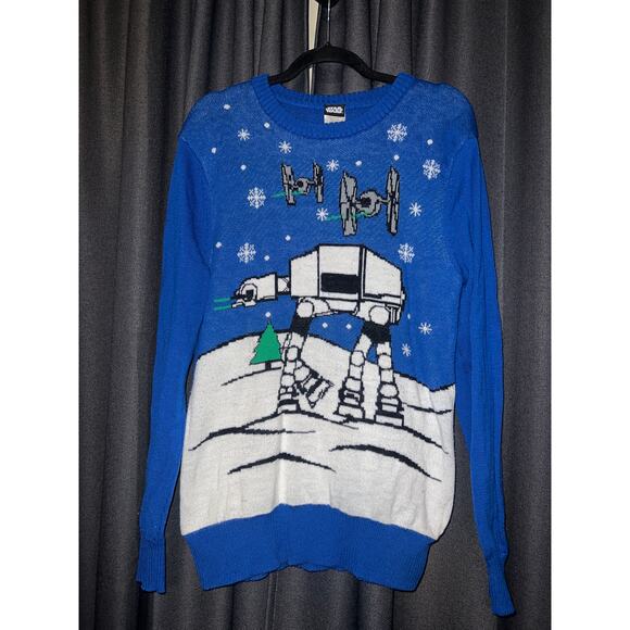 Ugly Christmas Sweater Xmas Size Small Star Wars - Picture 1 of 3